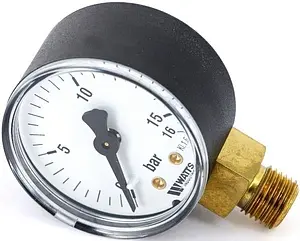 Манометр радиальный Watts MRP 50мм 16 бар ¼&quot; 10007384, 2