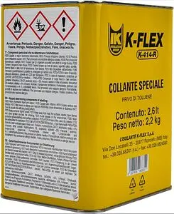 Клей для материалов изоляционных 2,6л K-FLEX K-414 850CL020004 Клей для материалов изоляционных 2,6л K-FLEX K-414 850CL020004, 4