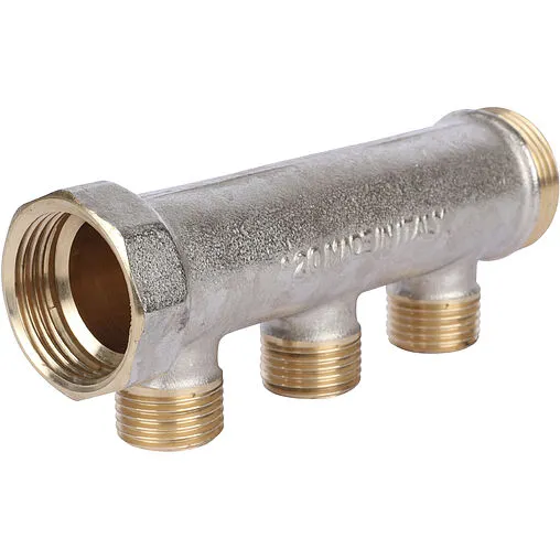 Коллектор распределительный проходной 3 отвода 1&quot;в/н x ½&quot;к Luxor CP 423 68533401