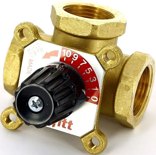 Трехходовой смесительный клапан 1&quot; Kvs 8.0 Uni-Fitt 360G0840