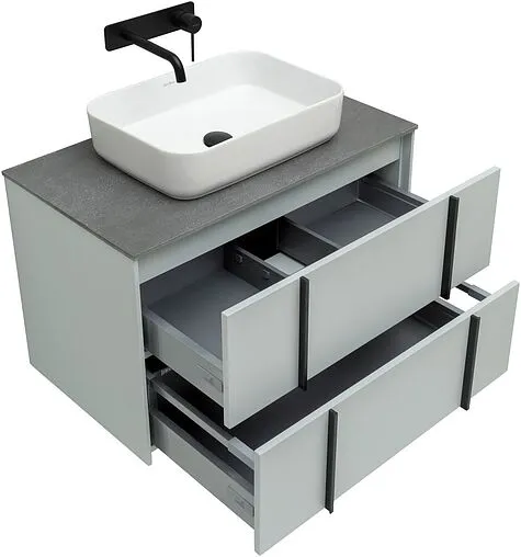 Тумба-умывальник подвесной Allen Brau Reality 80 папирус 1.32005.PWM+