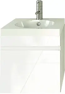 Тумба-умывальник подвесная Comforty Диана 50 белый Тумба-умывальник подвесная Comforty Диана 50 белый, 1