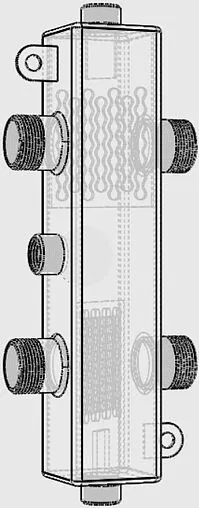 Гидрострелка до 50 кВт 1&quot;н x 1&quot;н Север-60(Aisi) 1915001