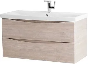 Тумба-умывальник подвесная BelBagno MARINO-CER 80 Rovere Grigio MARINO-CER-800-2C-SO-RG-P+BB-0322-80-LVB, 3