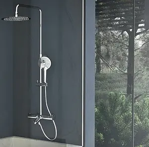 Душевая система с термостатом для ванны VitrA Aquaheat хром A47208EXP Душевая система с термостатом для ванны VitrA Aquaheat хром A47208EXP, 3