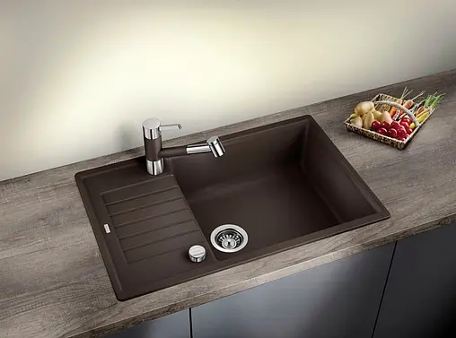 Мойка кухонная Blanco Zia XL 6 S Compact 78 кофе 523282