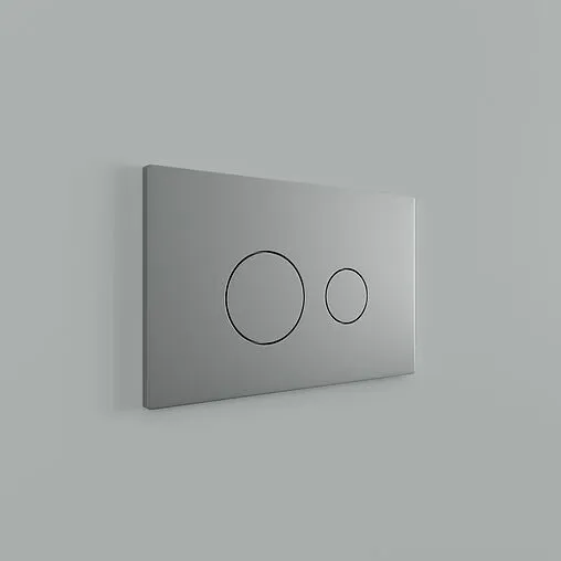 Клавиша смыва для унитаза Toni Arti Baglio TA-0080 хром матовый Клавиша смыва для унитаза Toni Arti Baglio TA-0080 хром матовый