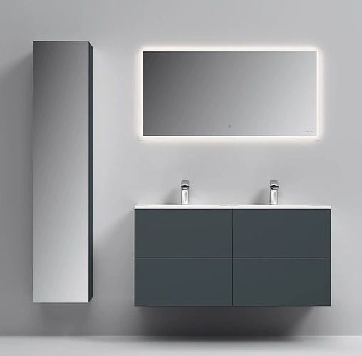 Тумба под умывальник подвесная Am.Pm Spirit 2.0 120 графит M70AFHD1202GM