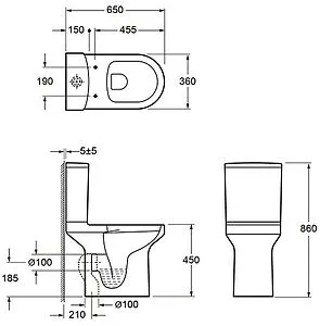Чаша унитаза Jacob Delafon Elite белый E38597-00 Чаша унитаза Jacob Delafon Elite белый E38597-00, 2