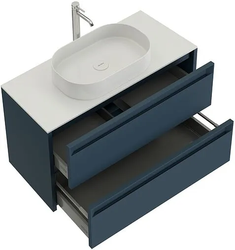 Тумба под умывальник подвесной Allen Brau Fantasy 2.0 80 синий 1.11001.BGM 2.0