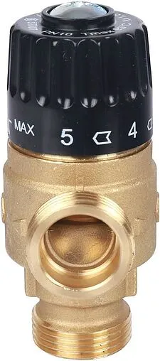 Трехходовой термостатический смесительный клапан ¾&quot; +30...+65°С Kvs 1.8 Stout SVM-0125-186520