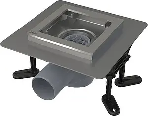 Трап горизонтальный AlcaPlast 100x100мм APV130 Трап горизонтальный AlcaPlast 100x100мм APV130, 1