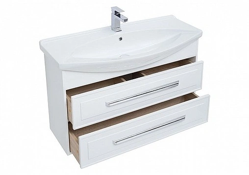 Тумба под умывальник Aquanet Остин 105 белый 00203919
