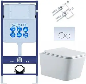 Комплект 5 в 1 Aquatek Либра KDI15 SET AQUATEK ЛИБРА KDI15 с кнопкой KDI-0000015 белый глянцевый Комплект 5 в 1 Aquatek Либра KDI15 SET AQUATEK ЛИБРА KDI15 с кнопкой KDI-0000015 белый глянцевый, 1