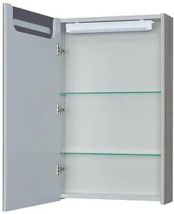 Шкаф-зеркало Aquaton Сильва 50 дуб фьорд 1A215502SIW6L, 4