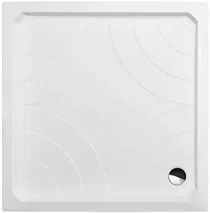 Поддон для душа акриловый средний 900x900мм Roltechnik Cola-P 8000023 Поддон для душа акриловый средний 900x900мм Roltechnik Cola-P 8000023, 1