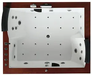Ванна акриловая с гидромассажем Gemy 186x151 L G9052 II O L Ванна акриловая с гидромассажем Gemy 186x151 L G9052 II O L, 3