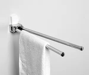 Полотенцедержатель Wasserkraft Leine хром/белый 5031WHITE Полотенцедержатель Wasserkraft Leine хром/белый 5031WHITE, 2