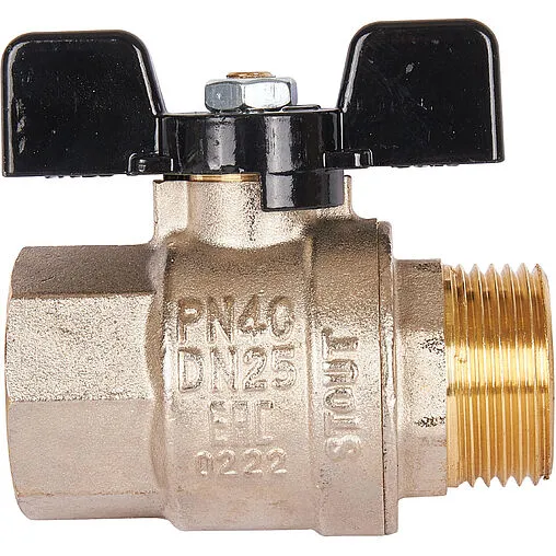 Кран шаровый 1"в x 1"н Stout ГОСТ Р 59553-2021 SVB-0004-200025