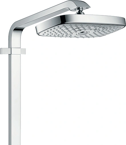 Душевая система с термостатом для душа Hansgrohe Raindance Select E 300 2jet хром 27126000