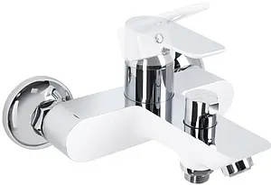 Смеситель для ванны IDDIS Cloud белый/хром CLOSB02i02WA Смеситель для ванны IDDIS Cloud белый/хром CLOSB02i02WA, 5