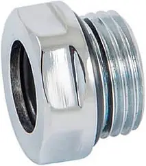 Резьбовое соединение oring 15x1.0мм х ½"н Schlosser хром 603000068 Резьбовое соединение oring 15x1.0мм х ½"н Schlosser хром 603000068