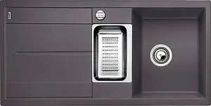 Мойка кухонная Blanco Metra 6 S-F 99 тёмная скала 519118 Мойка кухонная Blanco Metra 6 S-F 99 тёмная скала 519118, 1