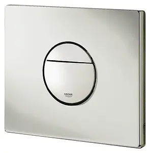 Клавиша смыва для унитаза Grohe Nova Cosmopolitan 38765P00 хром матовый Клавиша смыва для унитаза Grohe Nova Cosmopolitan 38765P00 хром матовый, 3