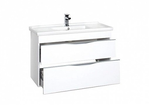 Тумба под умывальник Aquanet Эвора 100 белый 00185195