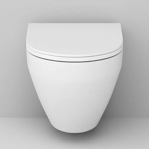 Унитаз подвесной безободковый Am.Pm Spirit 2.0 FlashClean белый C701700SC