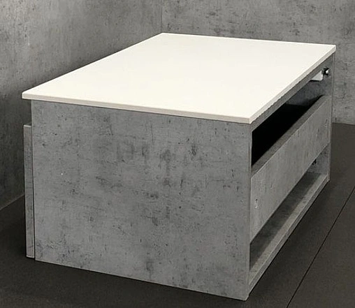 Тумба подвесная Comforty Осло 60 бетон светлый 00-00000838CF