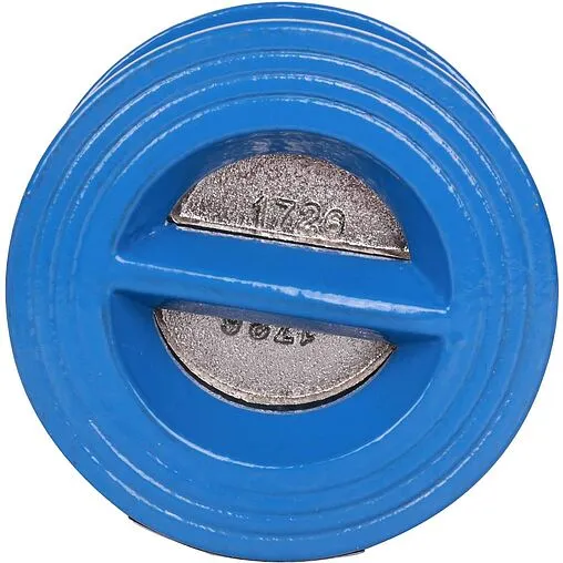 Клапан обратный поворотный двустворчатый межфланцевый Ду80 Ру16 Tecofi CB3448N-EP0080