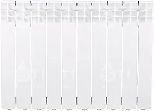 Радиатор биметаллический 10 секций STI RUS (F) 500/100 Радиатор биметаллический 10 секций STI RUS (F) 500/100, 3