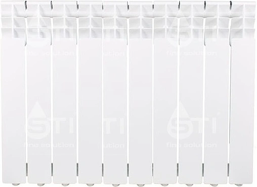 Радиатор алюминиевый 10 секций STI RUS (F) 500/80