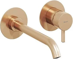 Смеситель для раковины из стены Ravak Espirit розовое золото X070352 Смеситель для раковины из стены Ravak Espirit розовое золото X070352, 1