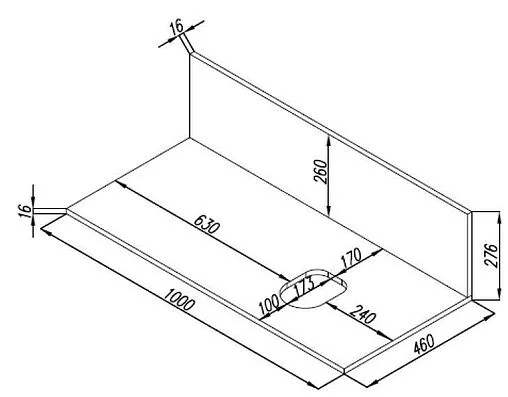Столешница+панель Aquaton Мишель 100 дуб рустикальный 1A277103MIDR0