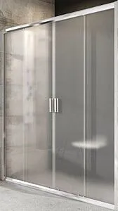 Дверь в нишу 1600мм прозрачное, матовое стекло Ravak Blix BLDP4-160 0YVS0U00ZG, 1