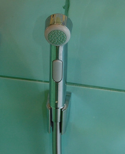 Гигиенический душ с держателем Hansgrohe хром 32128000