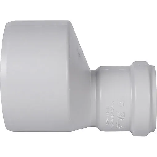 Патрубок переходной длинный внутренний бесшумный D=110x58мм Stout SKB-0013-011058