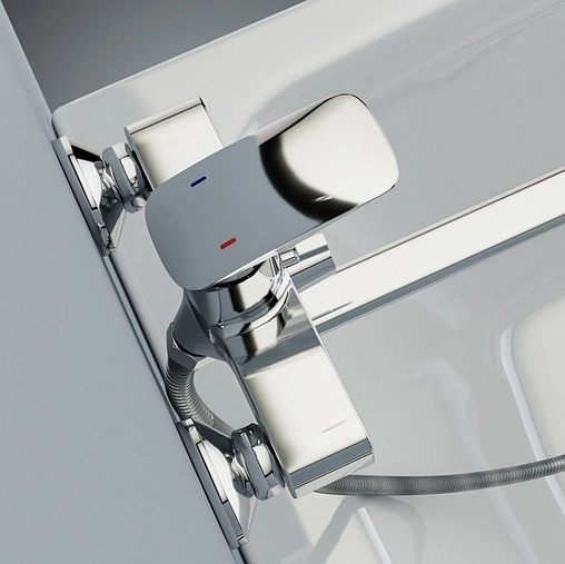 Смеситель для ванны с длинным изливом IDDIS Stone хром STOSB00i10WA Смеситель для ванны с длинным изливом IDDIS Stone хром STOSB00i10WA