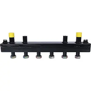 Распределительный коллектор 3 контура с гидрострелкой 1"н x 1"нг Stout SDG-0018-002503 Распределительный коллектор 3 контура с гидрострелкой 1"н x 1"нг Stout SDG-0018-002503, 3