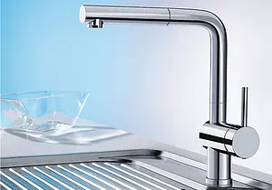 Смеситель для кухни с выдвижным изливом Blanco Linus-S хром 512402, 4