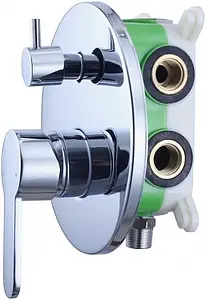 Смеситель для ванны скрытого монтажа Swedbe Platta хром 5521, 1