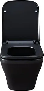 Унитаз подвесной безободковый Allen Brau Infinity черный матовый 4.21011.31 Унитаз подвесной безободковый Allen Brau Infinity черный матовый 4.21011.31, 4