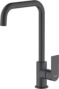 Смеситель для кухни Aquatek Лира чёрный матовый AQ1480MB, 1