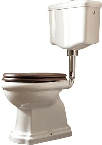 Унитаз со средним бачком Kerasan Retro белый 101001+107201+