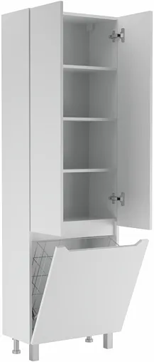 Шкаф-пенал напольный Айсберг Мечта 60 белый DM2502P