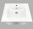 Тумба-умывальник подвесная Comforty Лаура 60-2 белый 00003129351CF