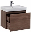 Тумба-умывальник Aquanet Нью-Йорк 70 орех 00203946+00198207