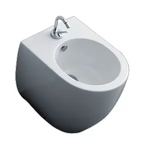 Биде напольное Kerasan Flo белый 312101, 1